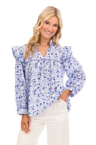 Beaufort Top • Blue