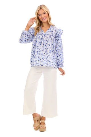 Beaufort Top • Blue