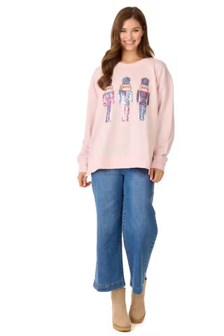 Nutcracker Sparkle Sweatshirt • One Size