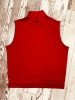 Block G 1/4 Zip Performance Vest • Red