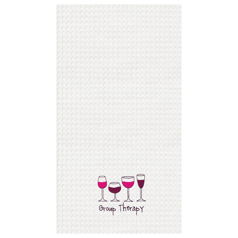 Group Therapy Waffle Weave Towel