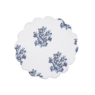 Blue Coast Shells Round Placemat