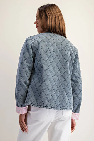 Aurelia Long Sleeve Quilted Jacket
