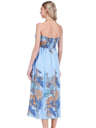 Gathers Tube Dress • Antique Blossom