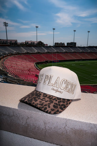 Going Places! Hat • Leopard/ Natural