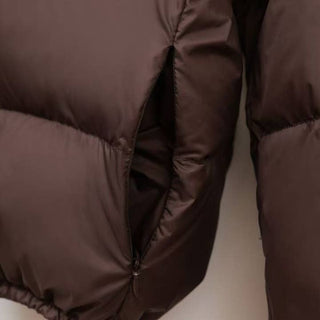 Chilly Day Padded Jacket • Brown