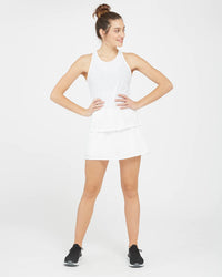 The Get Moving Skort, 14" • White