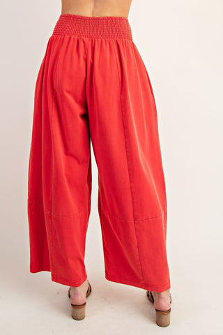 Sarah Mineral Washed Set • Red