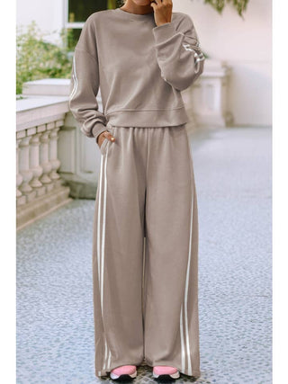 Do Your Best Two Piece Pant Set • Gray