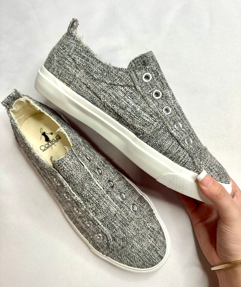 Babalu Sneaker • Grey Tweed