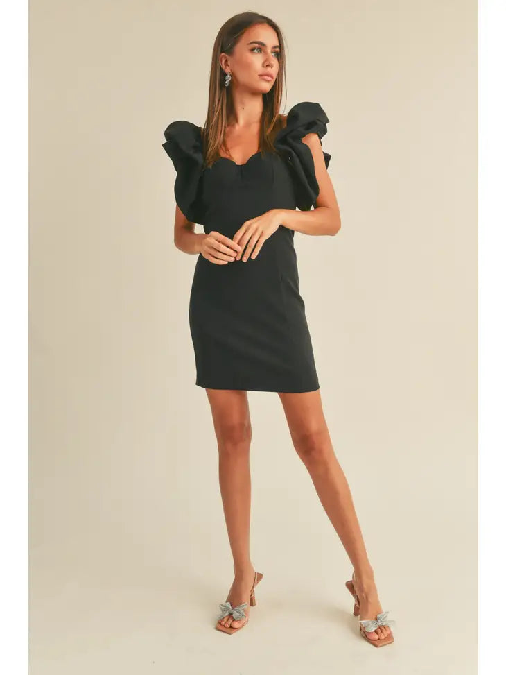 Run The Show Dress • Black