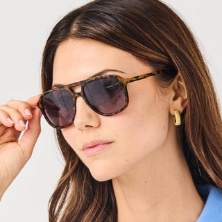 Morgan Polarized Sunglasses • Brown Tortoise