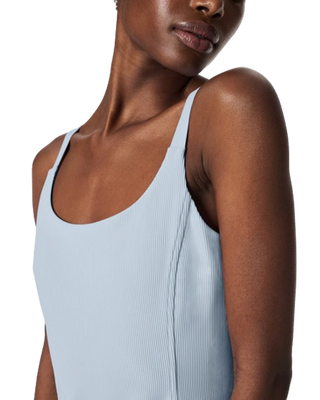 Straight Fit Rib Dress • Oxford