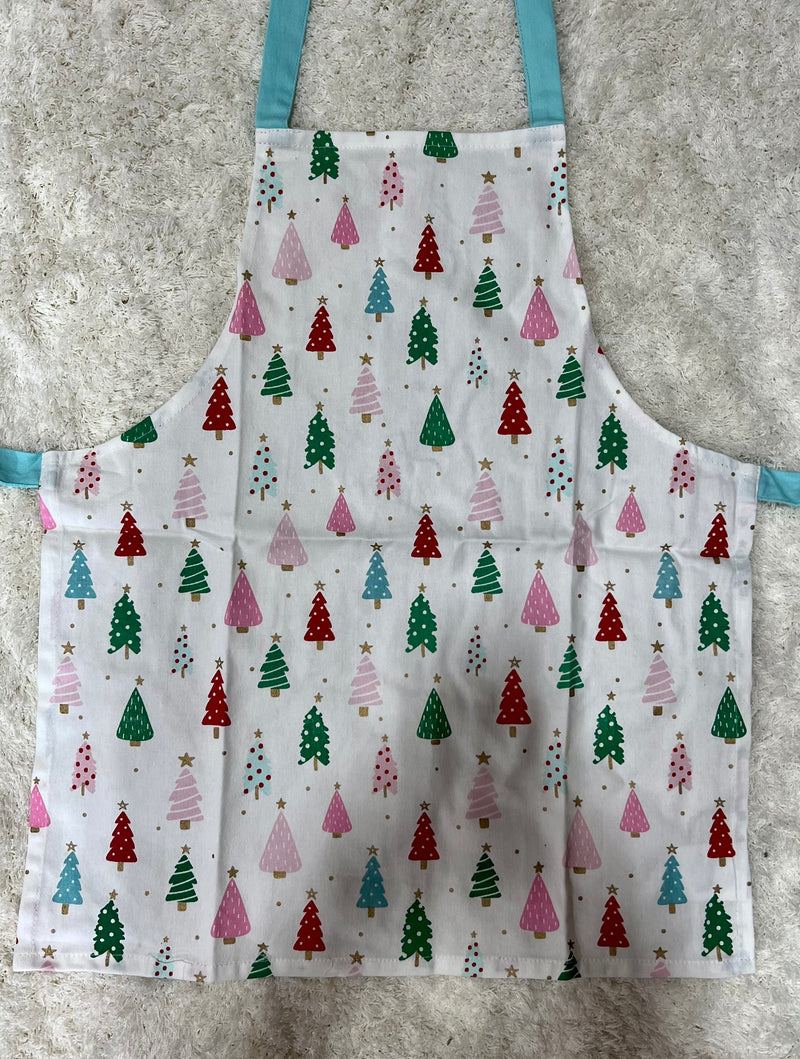Kid's Apron • Frosted Forest
