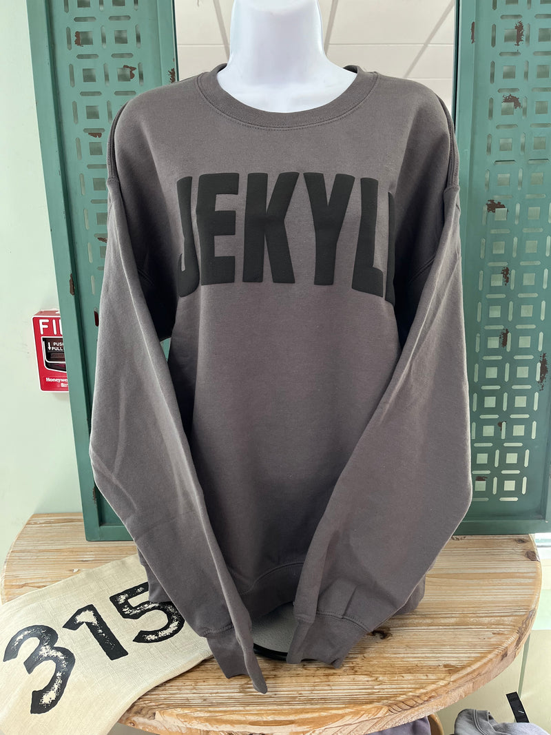 Jekyll Puff Sweatshirt • Charcoal