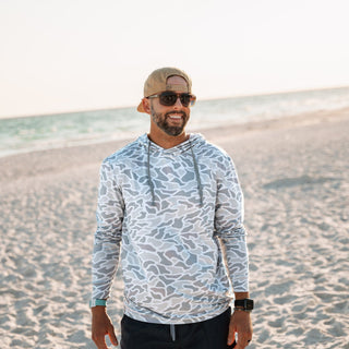 Performance Hoodie • White Camo