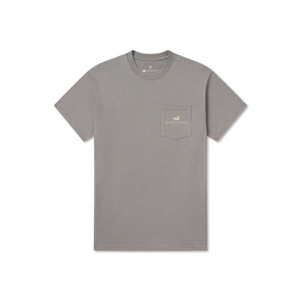 Good Vibes Van Short Sleeve Tee • Dark Gray