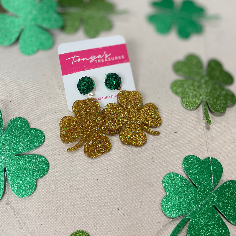 St. Patrick's Acrylic Earrings