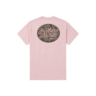 Branding Tee Cowgirl Camo • Camellia