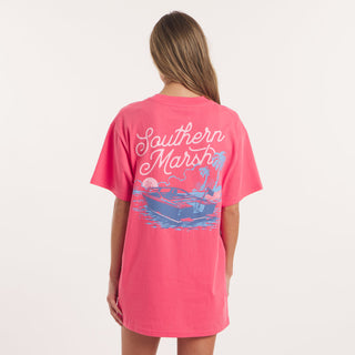 Freedom Cruse Tee • Hibiscus Pink
