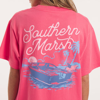 Freedom Cruse Tee • Hibiscus Pink