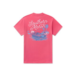 Freedom Cruse Tee • Hibiscus Pink