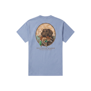 Youth Good Boy Tee • Washed Blue