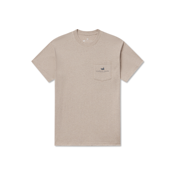 Mercantile Dome Short Sleeve Tee • Washed Burnt Taupe