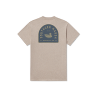 Mercantile Dome Short Sleeve Tee • Washed Burnt Taupe