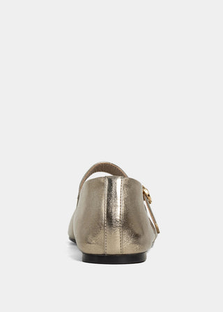 Annabelle Mary Jane Flats • Gold