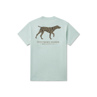 Originals Camo Pointer Tee • Washed Honeydew