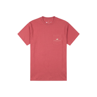 Flyaway Shield Tee • Rhubarb