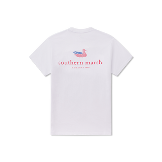 Authentic Flag Tee • White