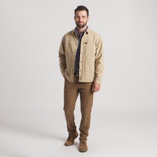 Bishop Rugged Canvas Jacket • Feild Khaki