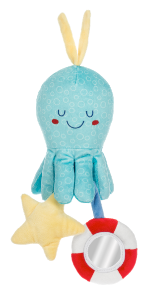 Octopus Musical Pull-Down Toy