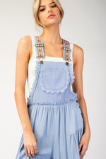 Cover Me In Tiered Jumpsuit • Denim