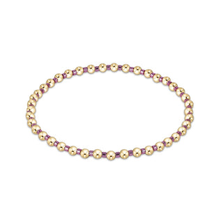 Hope Grateful Bracelet • Pink Metallic