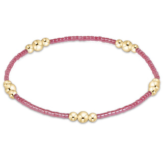 Hope Purpose Gold Bracelet • Pink Champagne