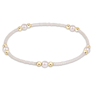 Hope Purpose Pearl Bracelet • Milkshake