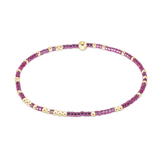 Hope Unwritten Bracelet • Pink Metallic