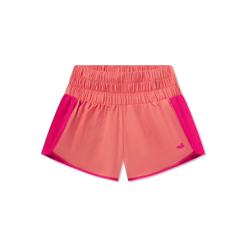 Lele Performance Shorts • Pink+Coral