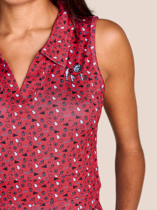 The League Pleated Tennis Dress • Georgia