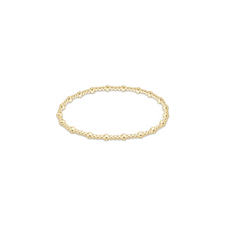 Sincerity Gold 3mm Bracelet