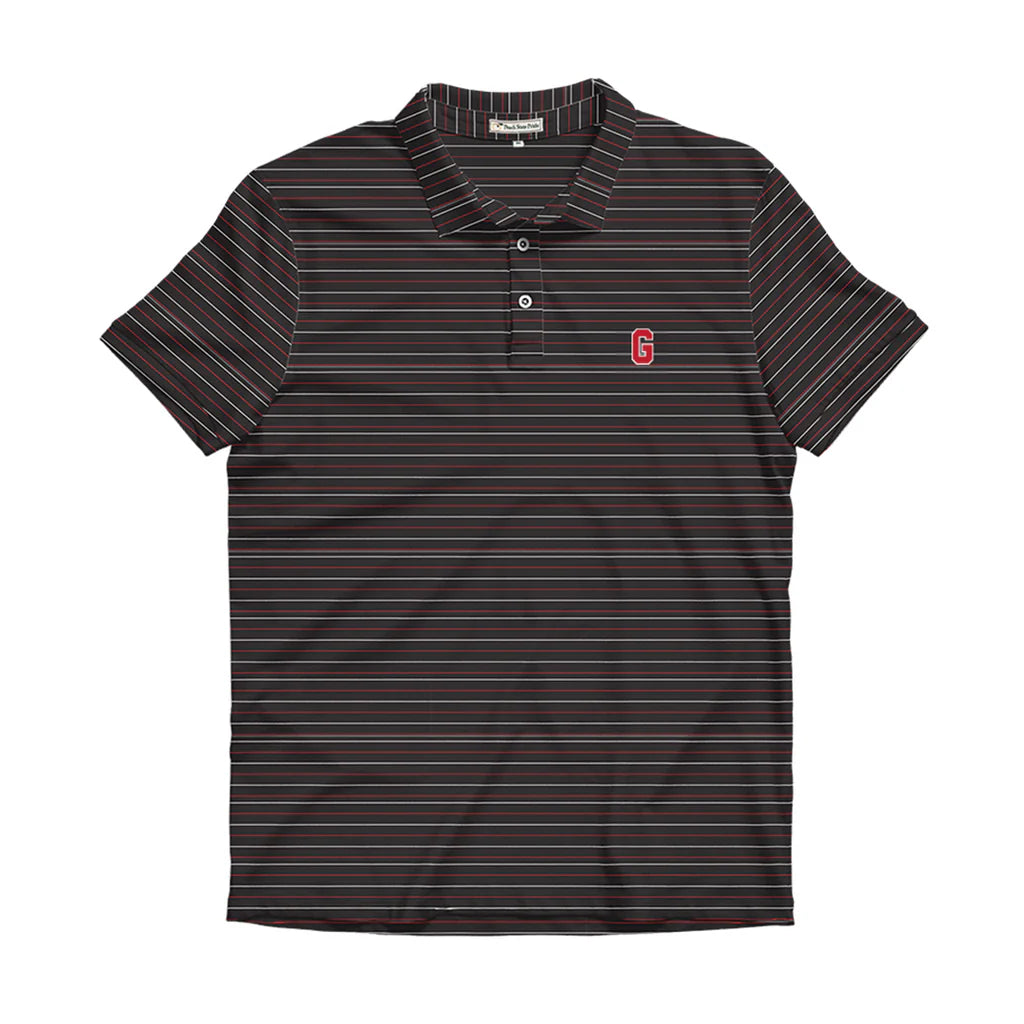 Block G Betula Performance Polo • Red,White+Black