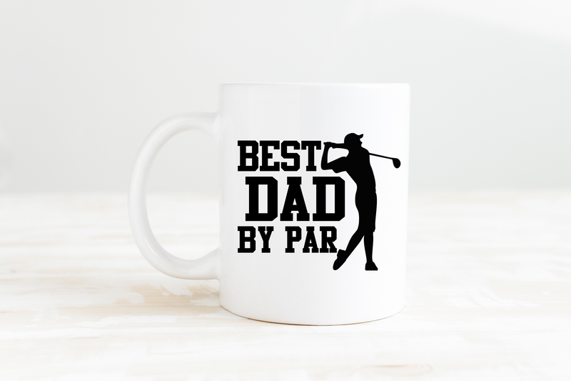 Best Dad By Par Mug