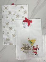 Santa Tea Towel • Set of 2