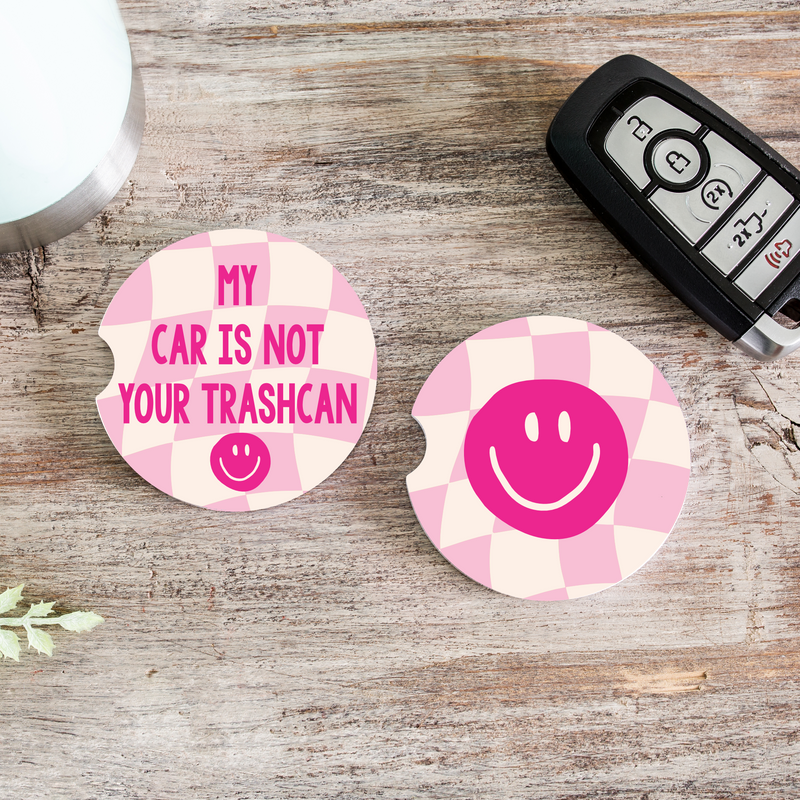 Not Your Trashcan • Car Coaster