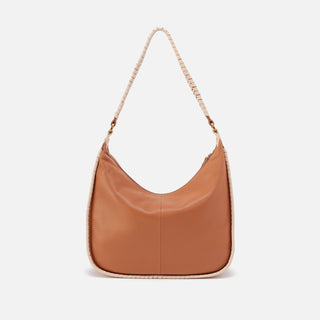 Mia Crescent Large Hobo • Warm Cashew