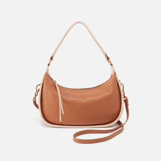Mia Crescent Medium Hobo • Warm Cashew