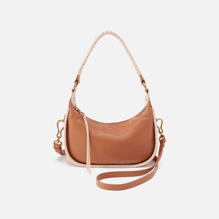 Mia Crescent Small Hobo • Warm Cashew